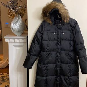 michael kors long bubble coat
